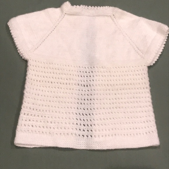 Hand made cardigan 0-3 M - Picture 3 of 3